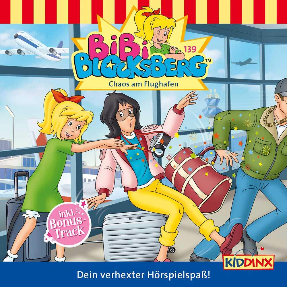 Cover Bibi Blocksberg, Folge 139: Chaos am Flughafen