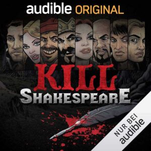 Das Cover zum Hörspiel Kill Shakespeare