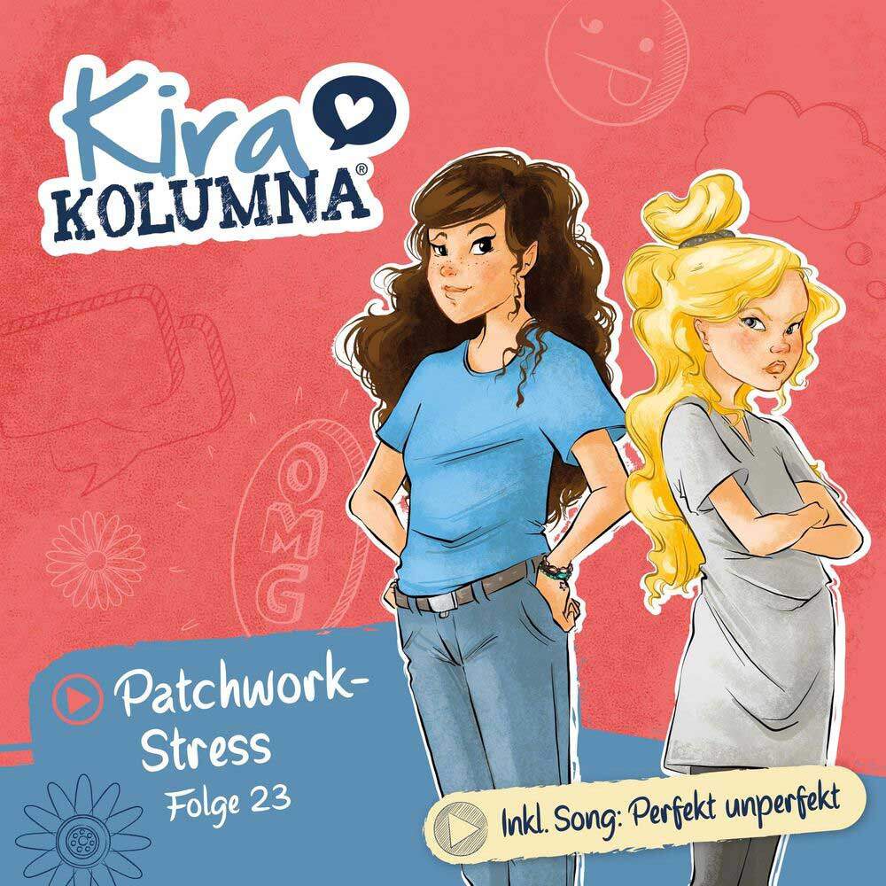 Cover Kira Kolumna Folge 23: Patchwork-Stress